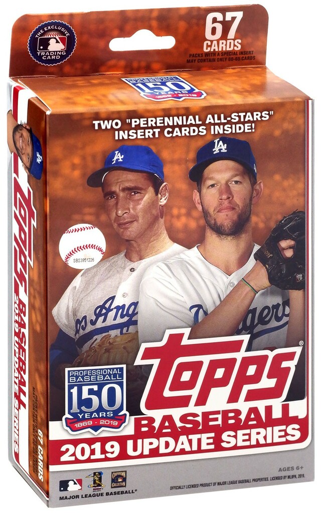 2019 Topps Update Hanger Box MLB